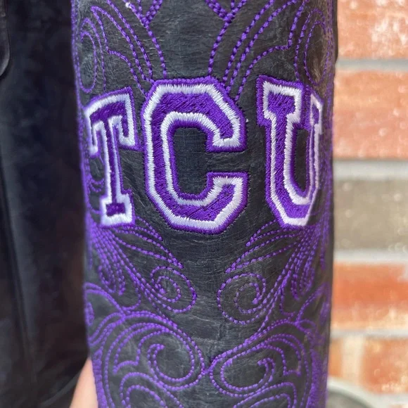 TCU Horned Frogs Gameday Cowboy Boots - Picture 2 of 7